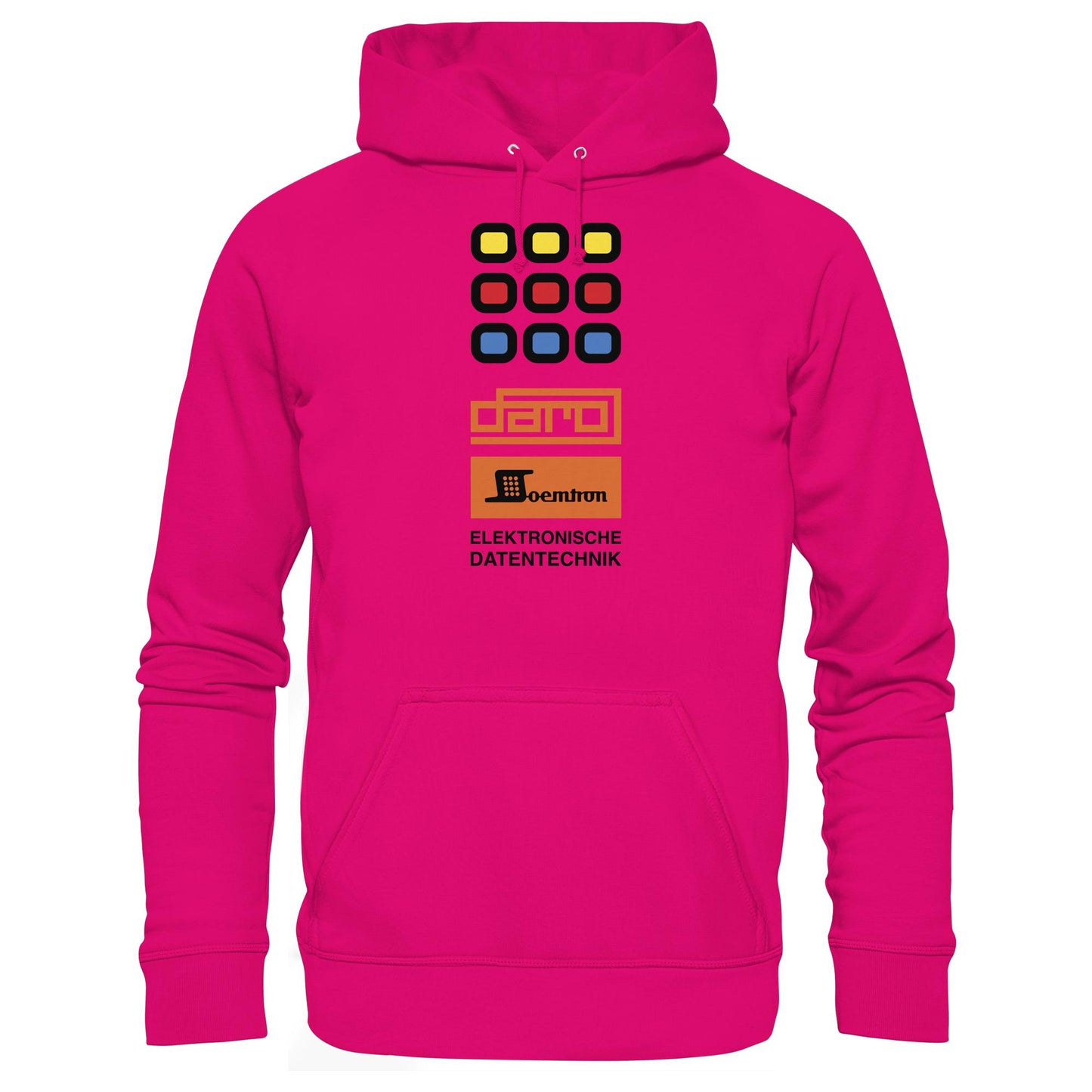 DDR Ostalgie Kapuze / Hoodie Unisex • DARO - ELEKTRONISCHE DATENTECHNIK DDR