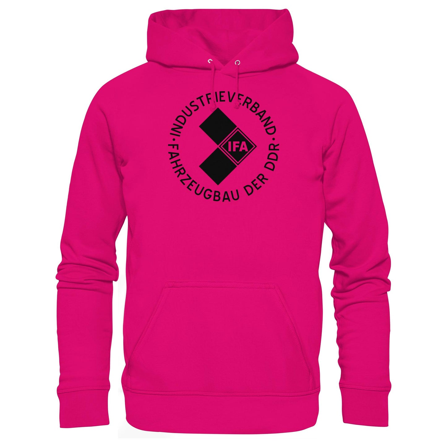 DDR Ostalgie Kapuze / Hoodie Unisex • IFA INDUSTRIEVERBAND FAHRZEUGBAU ( LOGO 1970er) - hell