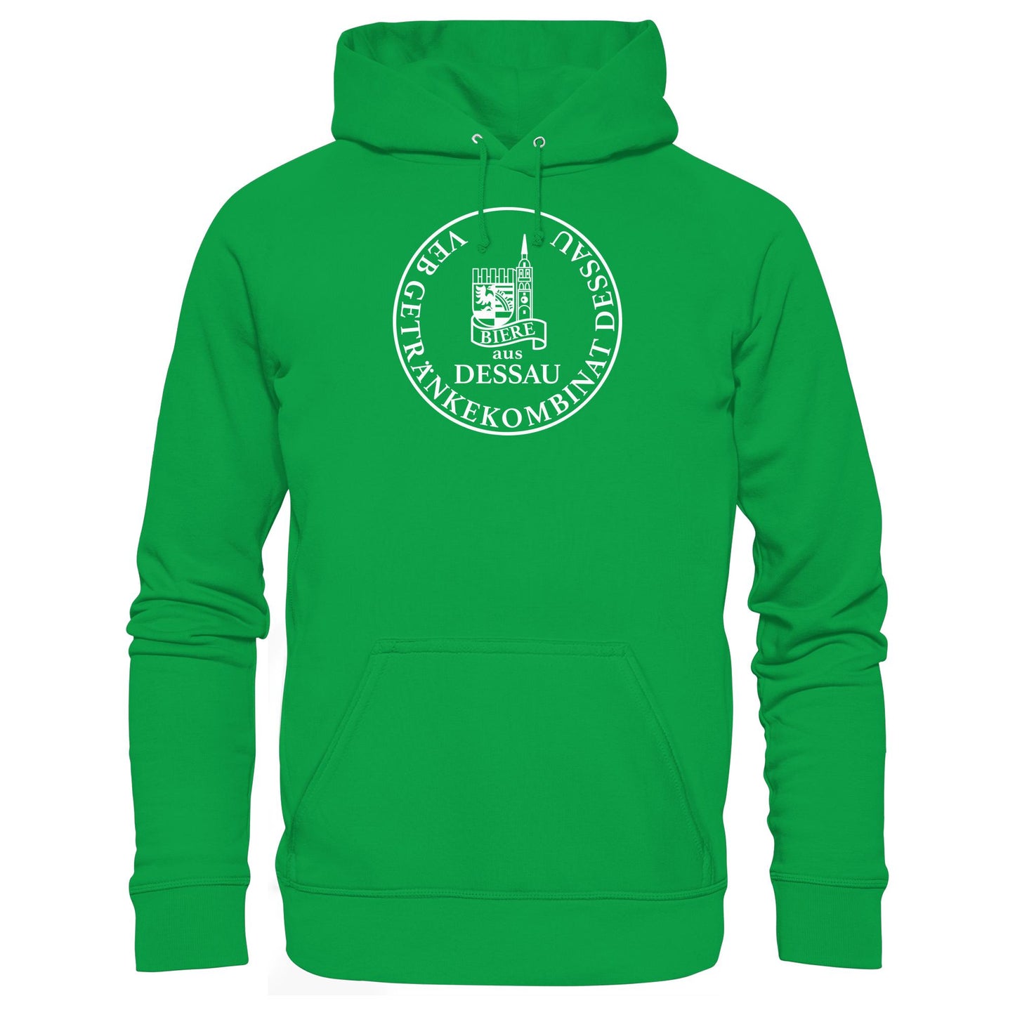 DDR Ostalgie Kapuze / Hoodie Unisex • VEB GETRÄNKEKOMBINAT DESSAU BIERE