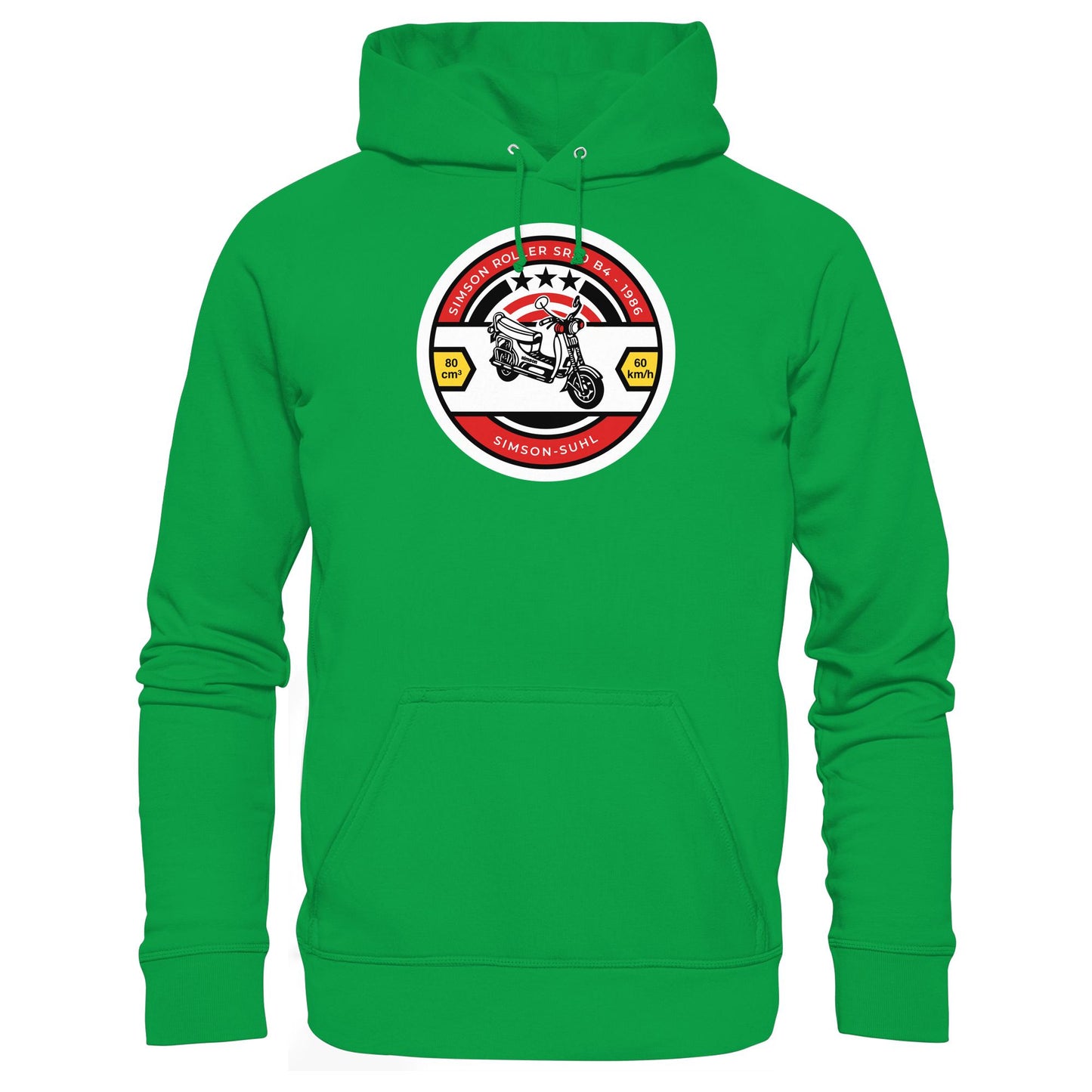 DDR Ostalgie Kapuze / Hoodie Unisex • SIMSON SR50 - ORIGINAL BIERDECKEL