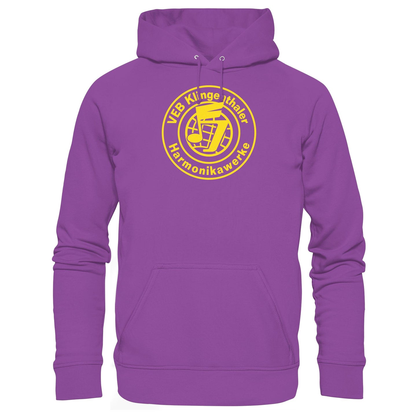 DDR Ostalgie Kapuze / Hoodie Unisex • VEB KLINGENTHALER HARMONIKAWERKE