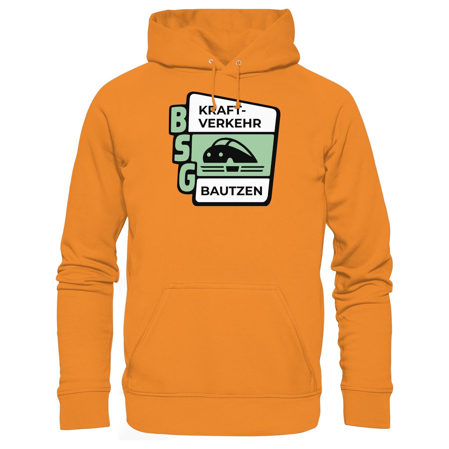 DDR Ostalgie Kapuze / Hoodie Unisex • BSG KRAFTVERKEHR BAUTZEN