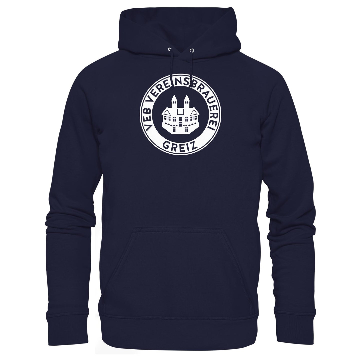 DDR Ostalgie Kapuze / Hoodie Unisex • VEB VEREINSBRAUEREI GREIZ