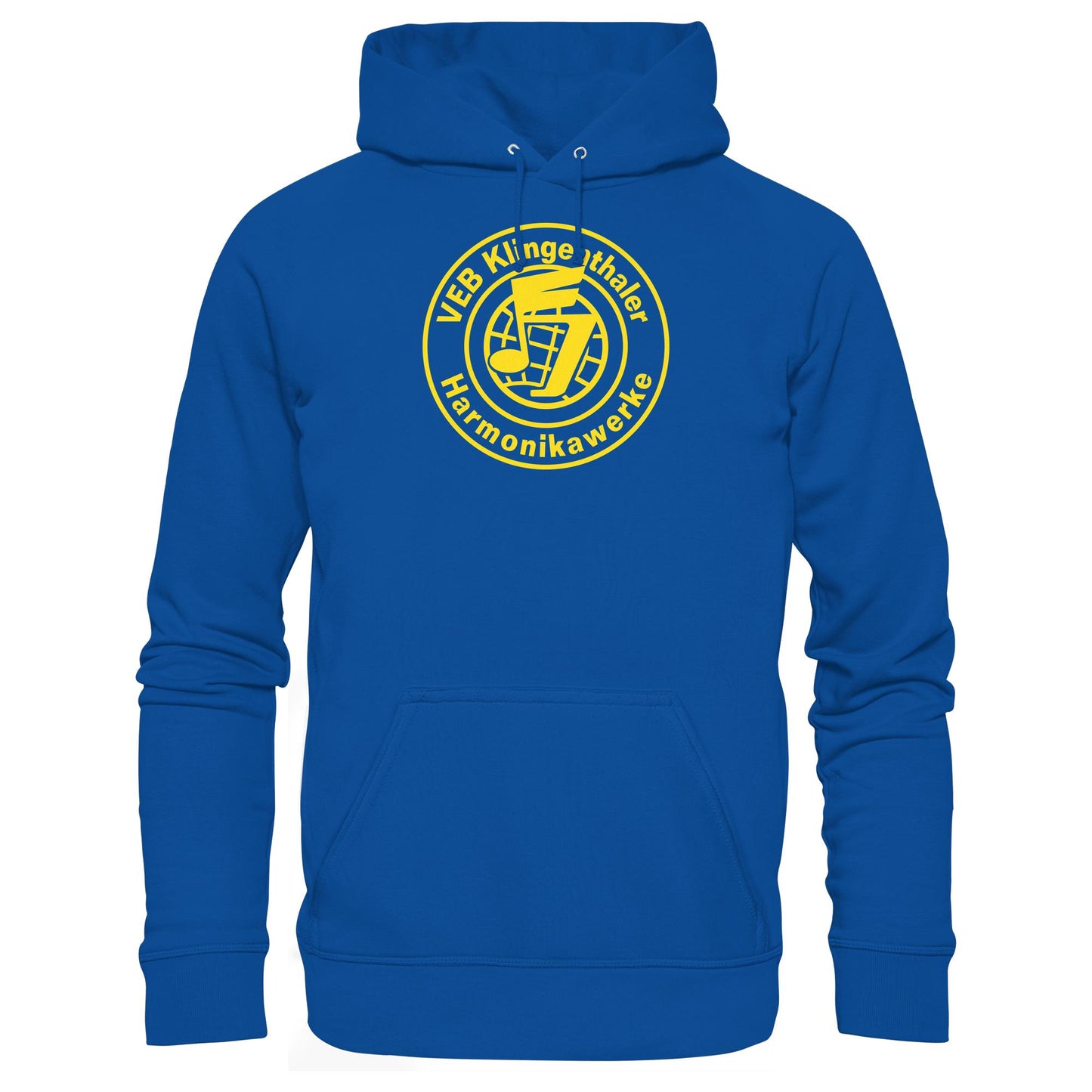 DDR Ostalgie Kapuze / Hoodie Unisex • VEB KLINGENTHALER HARMONIKAWERKE