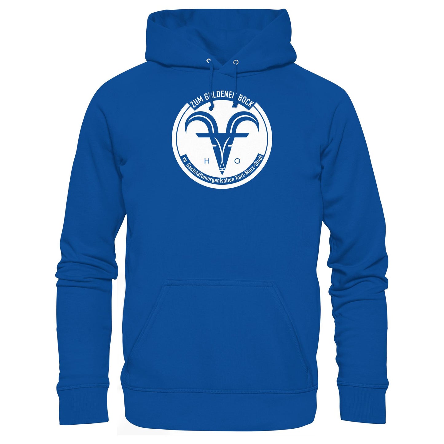 DDR Ostalgie Kapuze / Hoodie Unisex • ZUM GÜLDENEN BOCK - VE GASTSTÄTTEN KARL-MARX-STADT