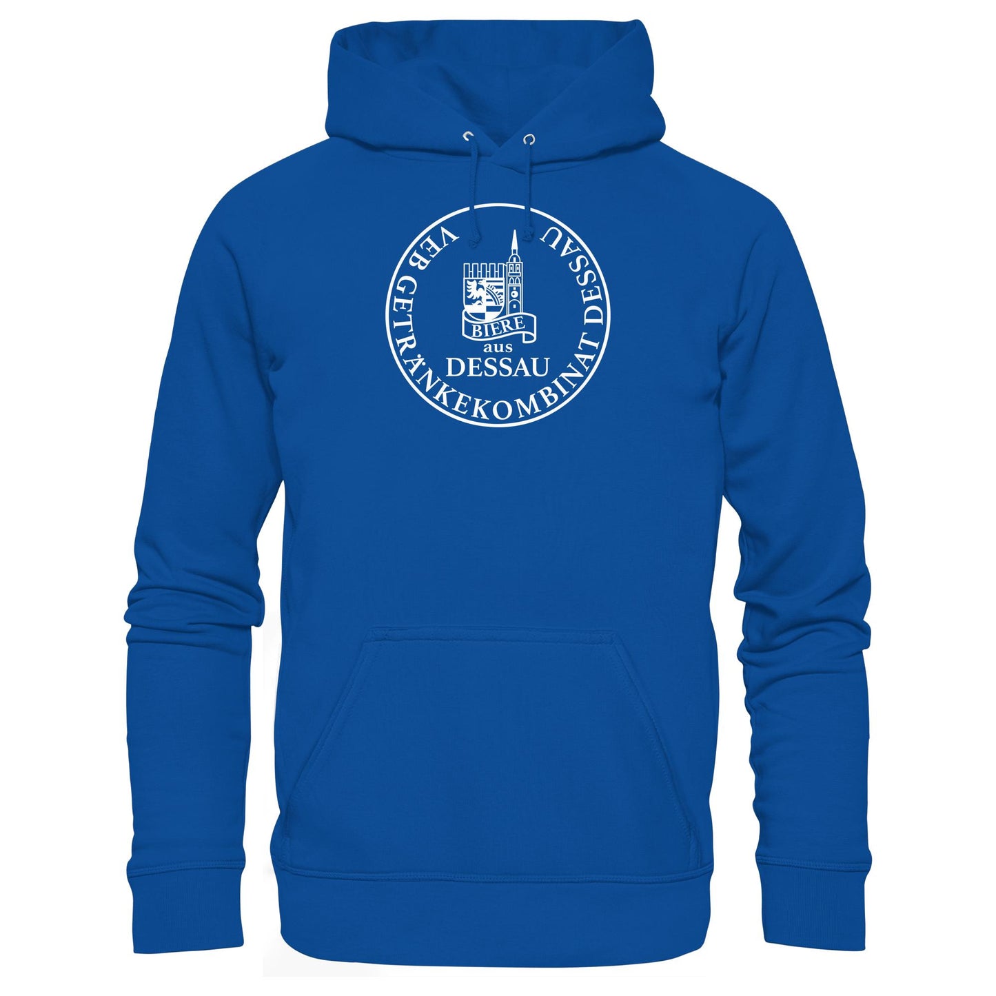 DDR Ostalgie Kapuze / Hoodie Unisex • VEB GETRÄNKEKOMBINAT DESSAU BIERE