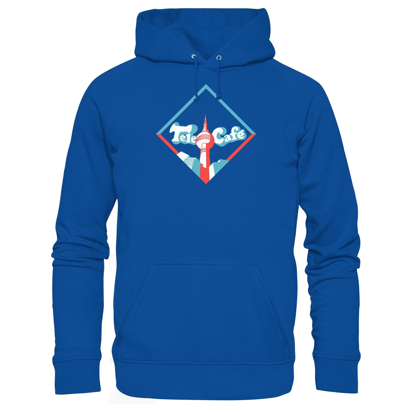 DDR Ostalgie Kapuze / Hoodie Unisex • TELE CAFÉ IM FERNSEHTURM BERLIN