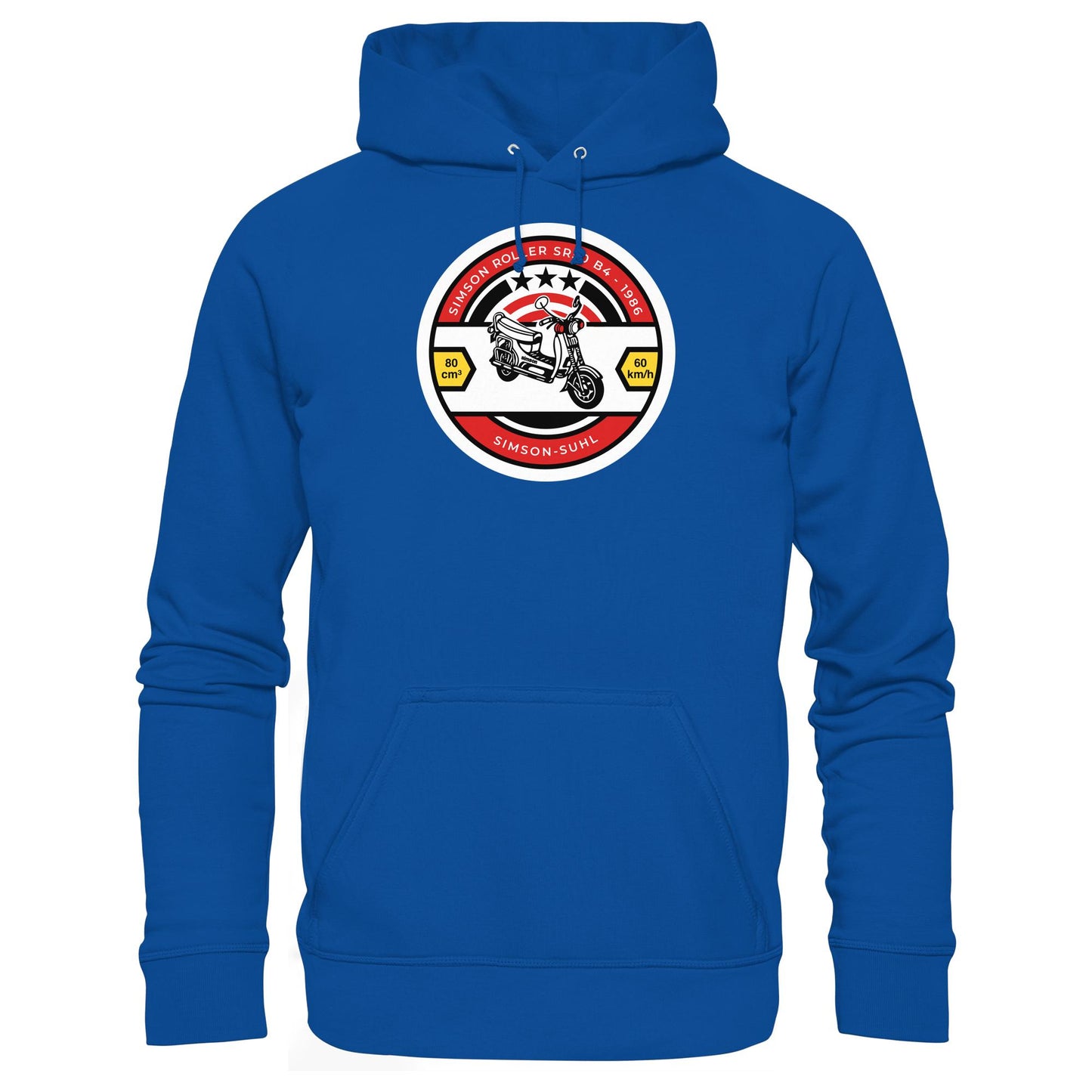 DDR Ostalgie Kapuze / Hoodie Unisex • SIMSON SR50 - ORIGINAL BIERDECKEL
