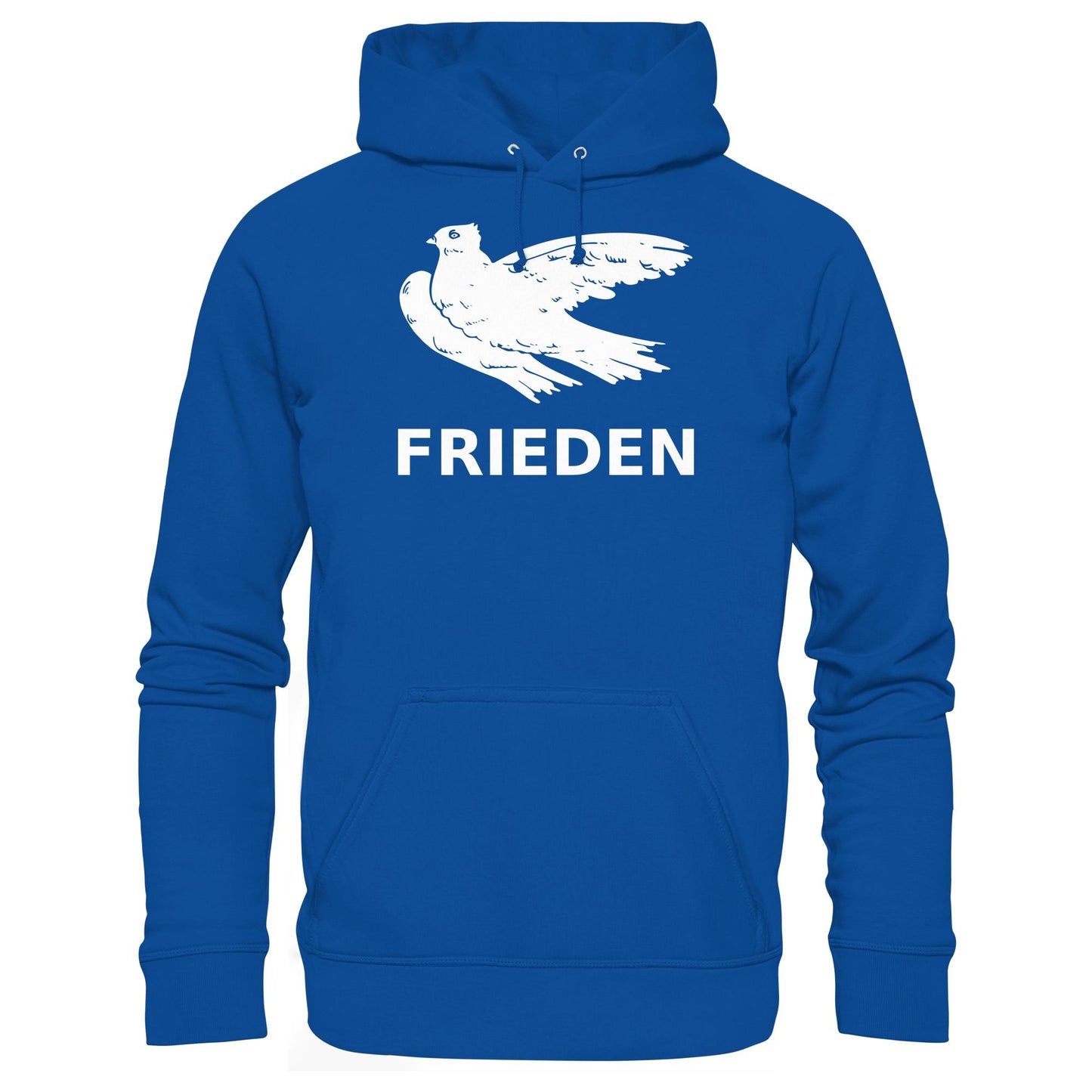 DDR Ostalgie Kapuze / Hoodie Unisex • FRIEDEN (MOTIV ORIGINAL ANSTECKPIN)