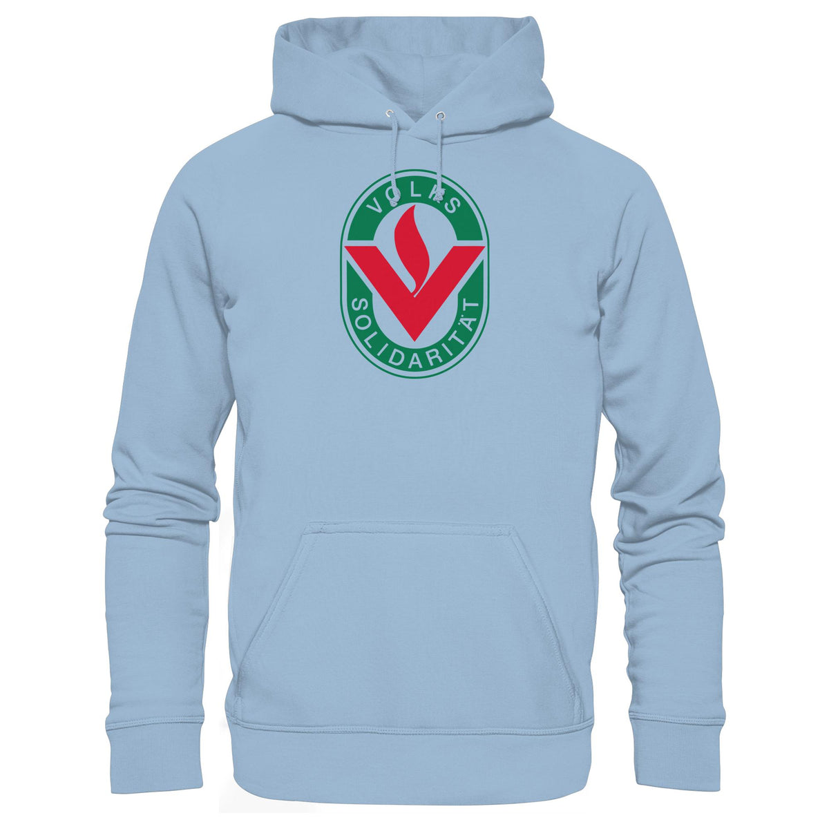 DDR Ostalgie Kapuze / Hoodie Unisex • VOLKSSOLIDARITÄT