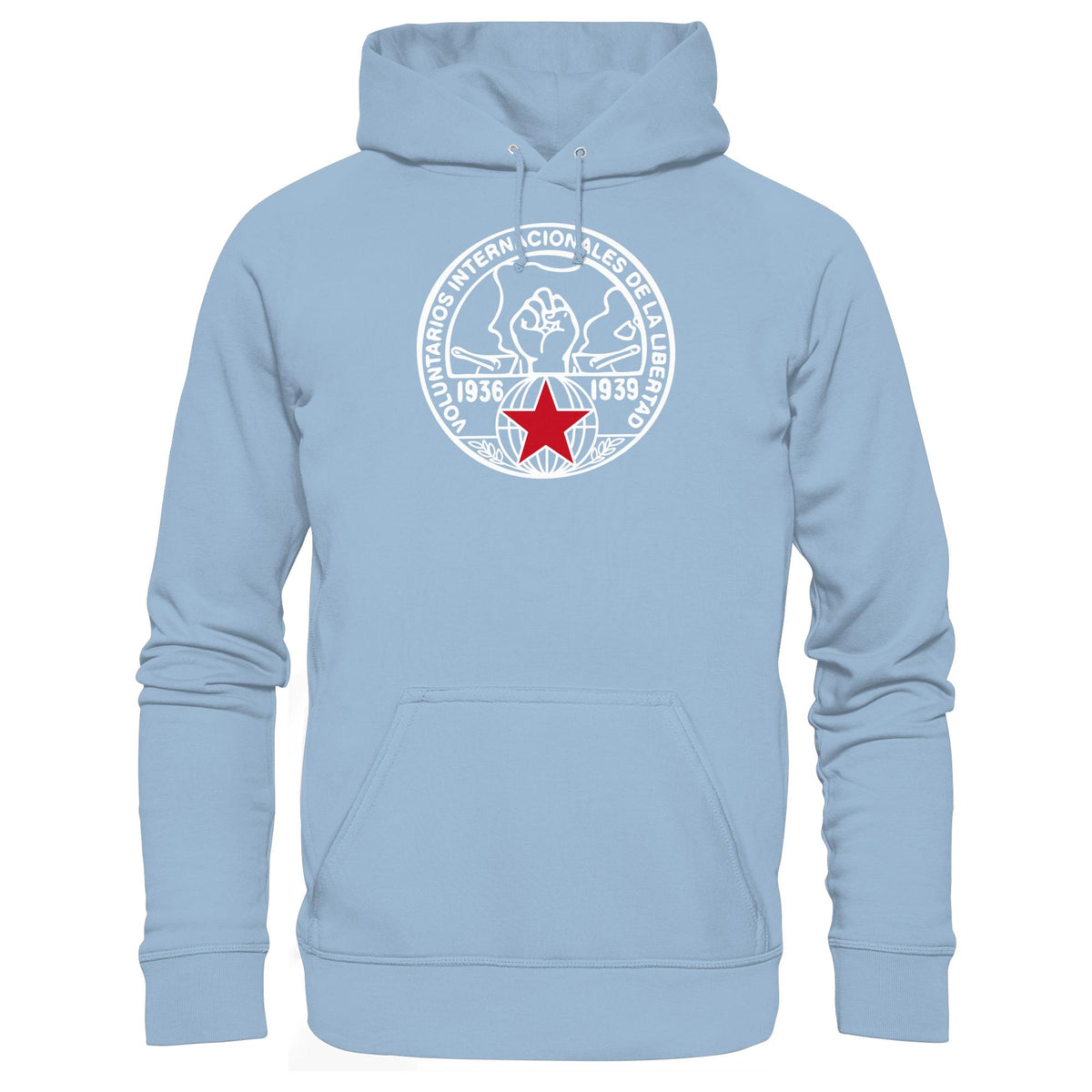 DDR Ostalgie Kapuze / Hoodie Unisex • INTERNATIONALE BRIGADEN SPANIEN 1936 - DUNKEL