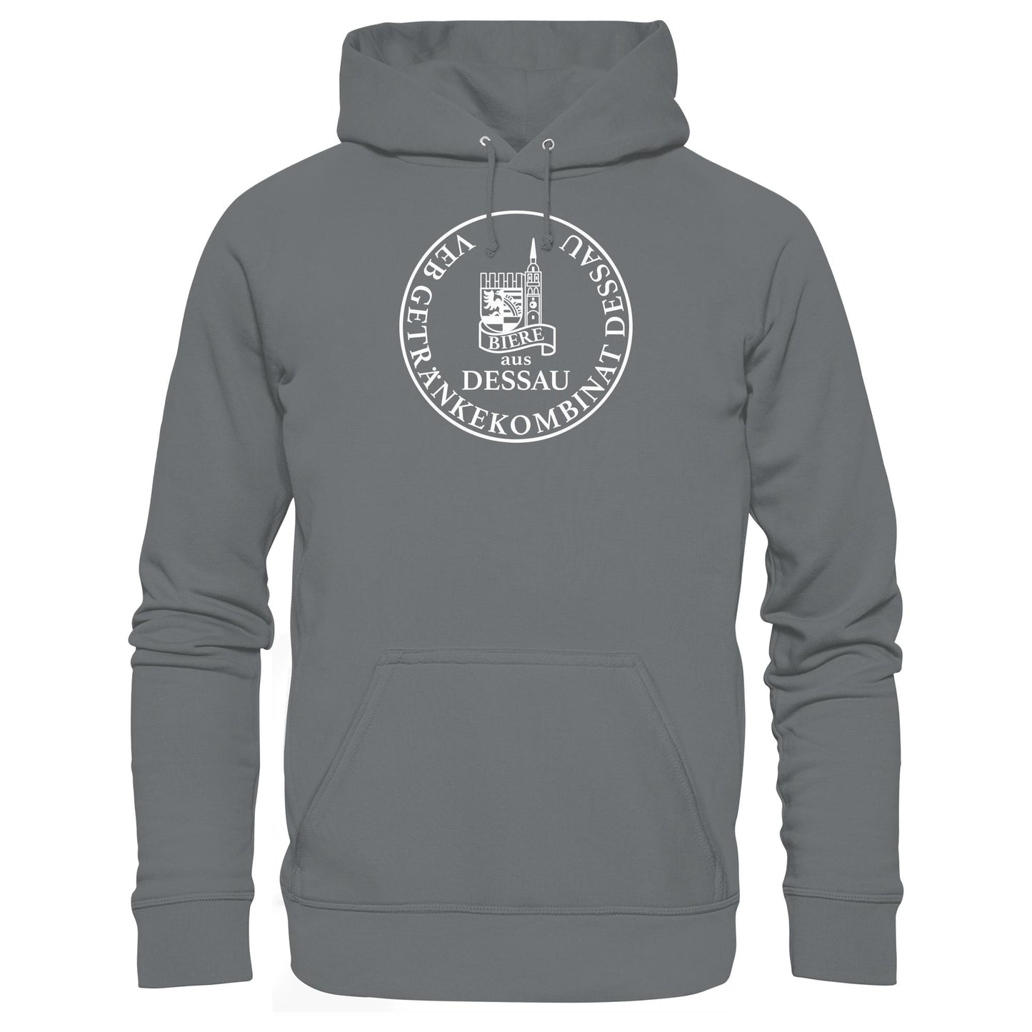 DDR Ostalgie Kapuze / Hoodie Unisex • VEB GETRÄNKEKOMBINAT DESSAU BIERE