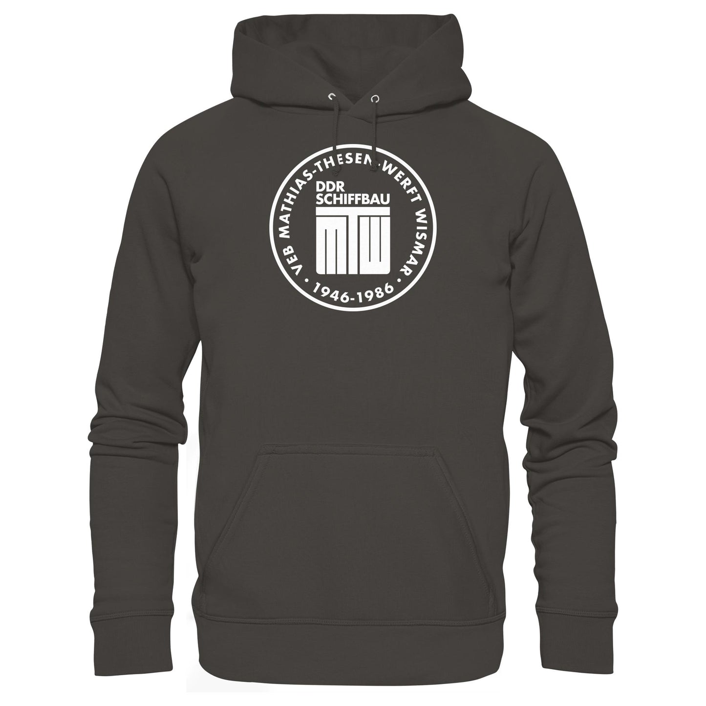 DDR Ostalgie Kapuze / Hoodie Unisex • MATHIAS-THESEN-WERFT WISMAR