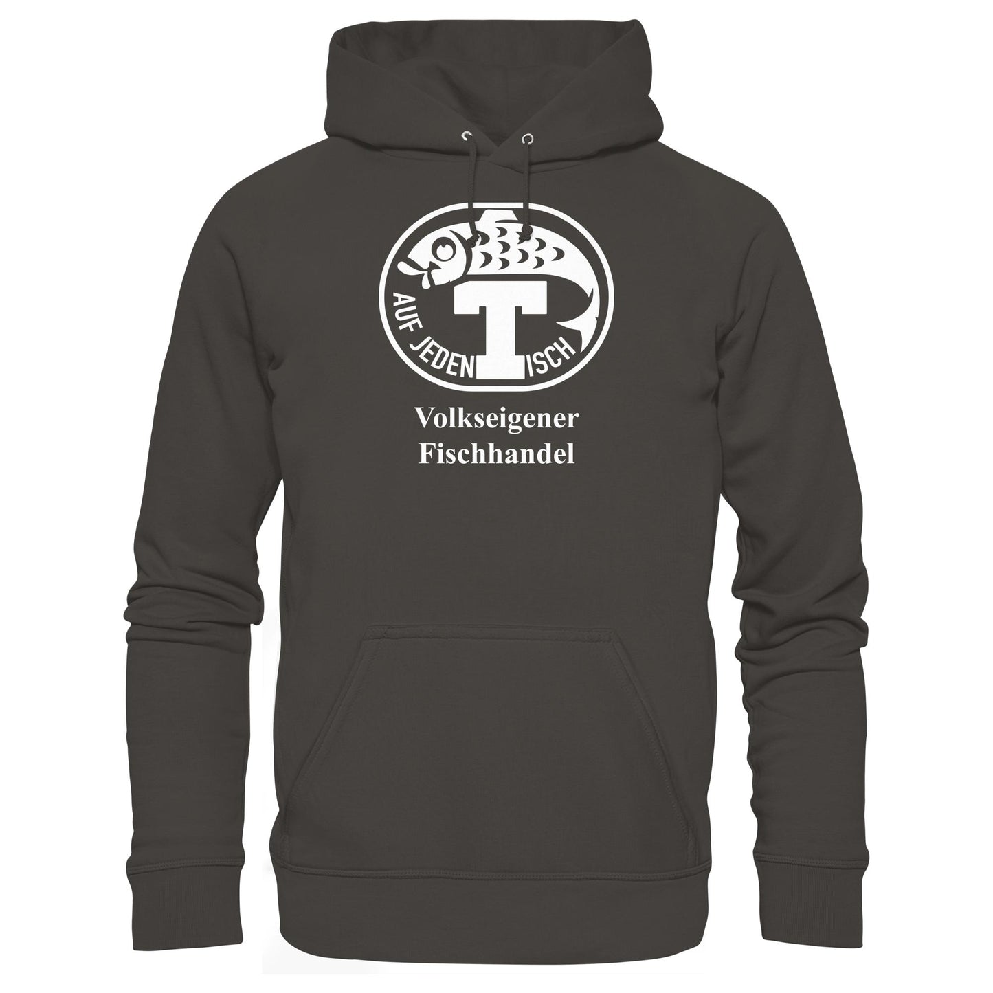 DDR Ostalgie Kapuze / Hoodie Unisex • VEB VOLKSEIGENER FISCHHANDEL