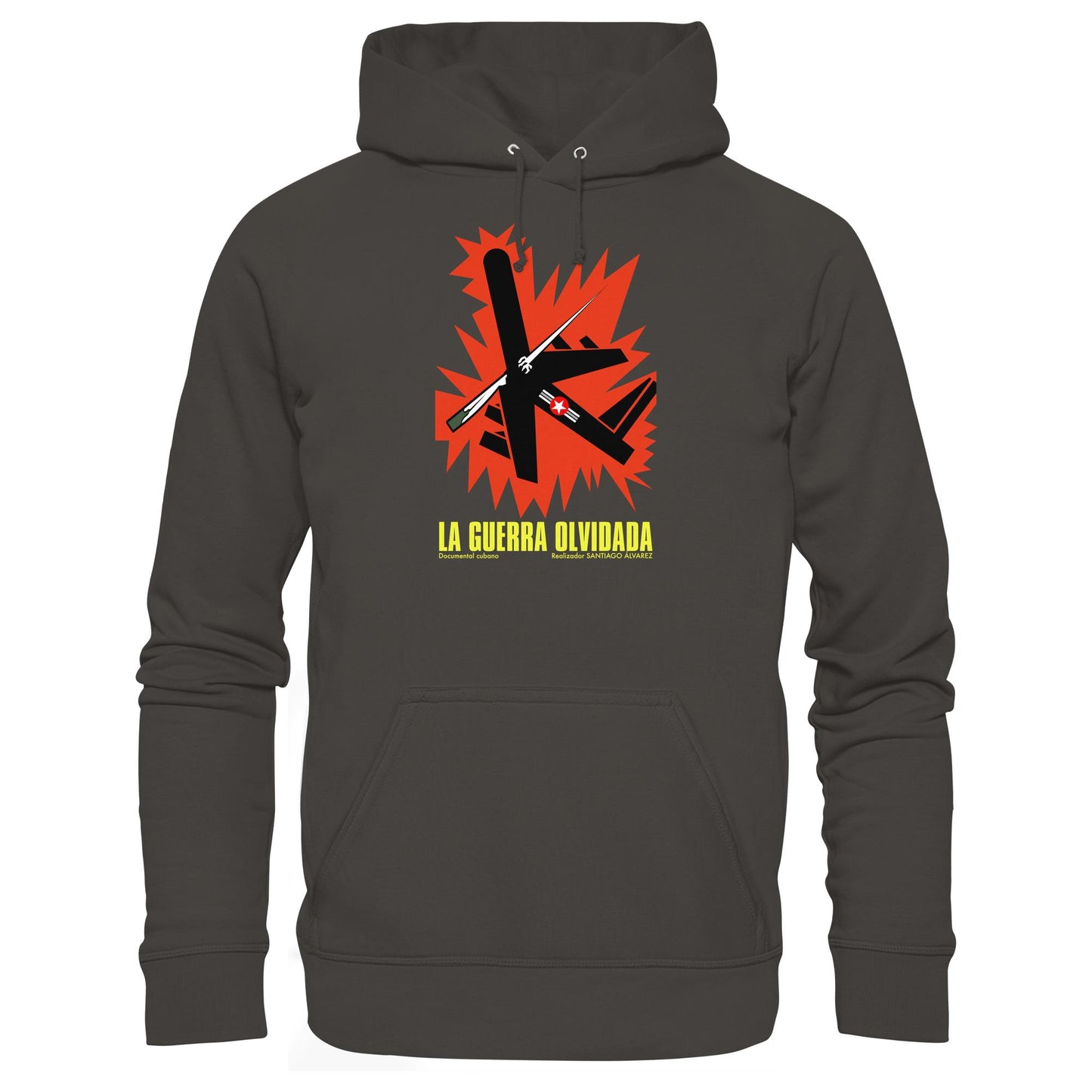 DDR Ostalgie Kapuze / Hoodie Unisex • KUBA - LA GUERRA OLVIDADA (ORIGINAL POSTER)