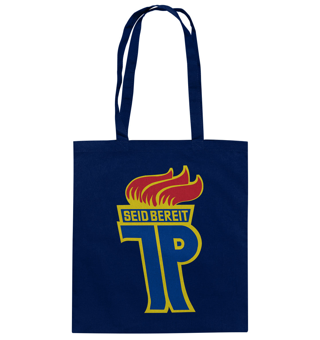 DDR Ostalgie Baumwolltasche • JUNGE PIONIERE, SEID BEREIT