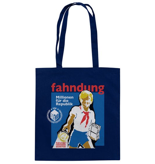 DDR Ostalgie Baumwolltasche • SERO - FAHNDUNG SEKUNDÄRROHSTOFFE
