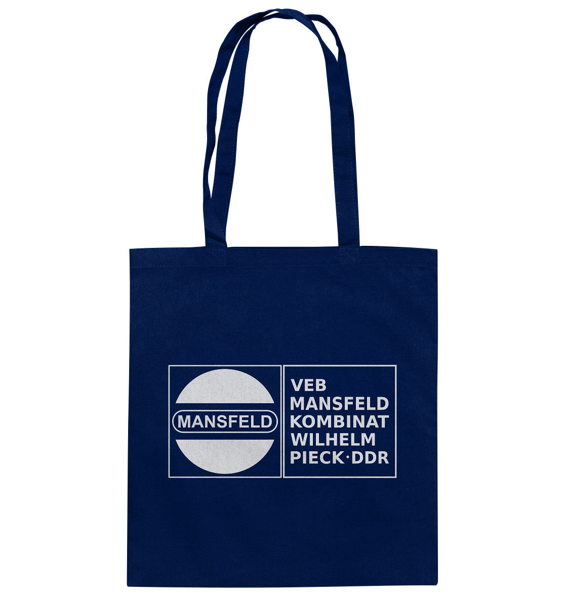 DDR Ostalgie Baumwolltasche • VEB MANSFELD KOMBINAT