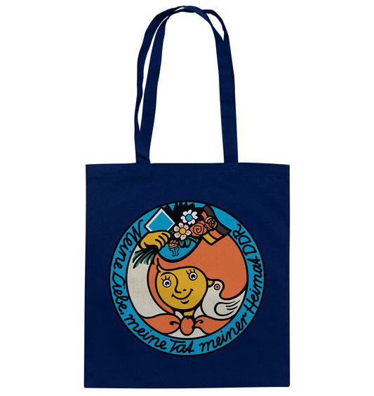 DDR Ostalgie Baumwolltasche • JUNGE PIONIERE - MEINE LIEBE MEINER HEIMAT