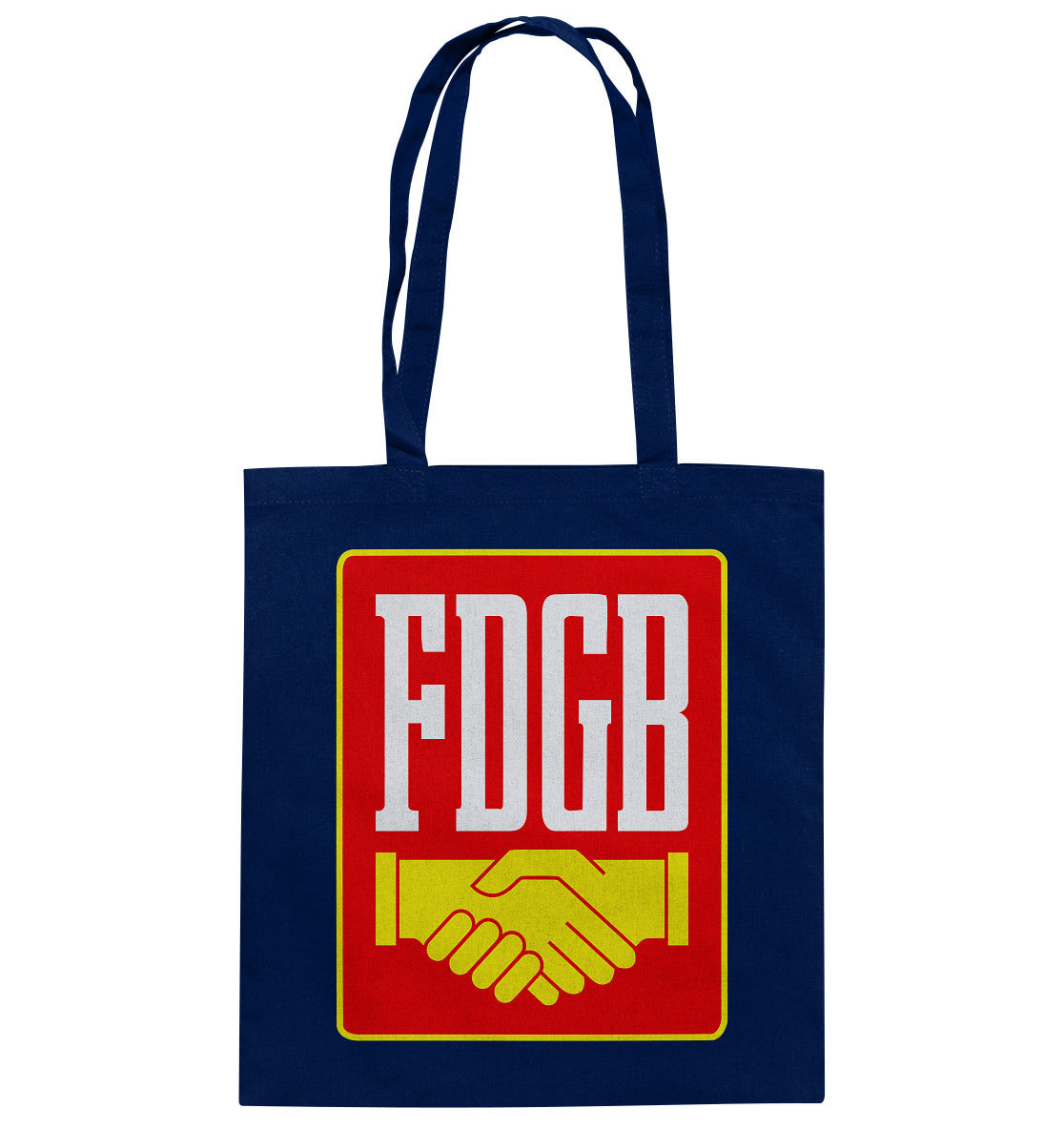 DDR Ostalgie Baumwolltasche • FDGB - FARBE