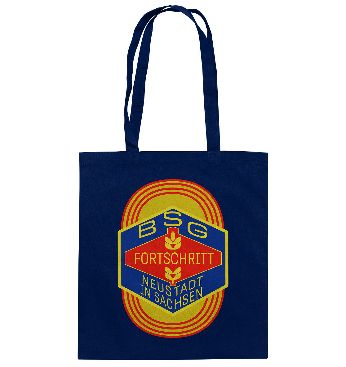 DDR Ostalgie Baumwolltasche • BSG FORTSCHRITT NEUSTADT SACHSEN