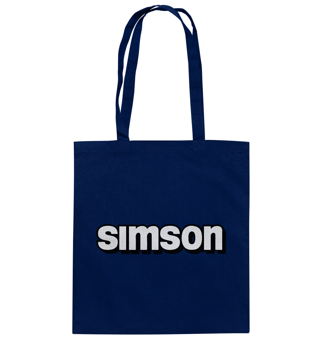 DDR Ostalgie Baumwolltasche • SIMSON - SCHRIFTZUG