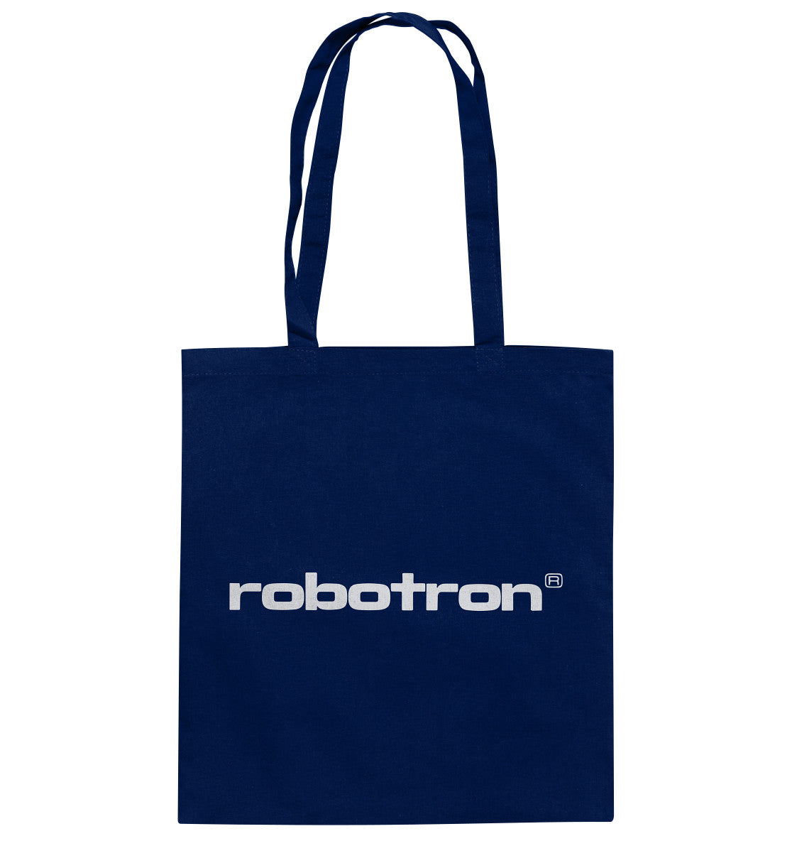DDR Ostalgie Baumwolltasche • ROBOTRON - WEISS