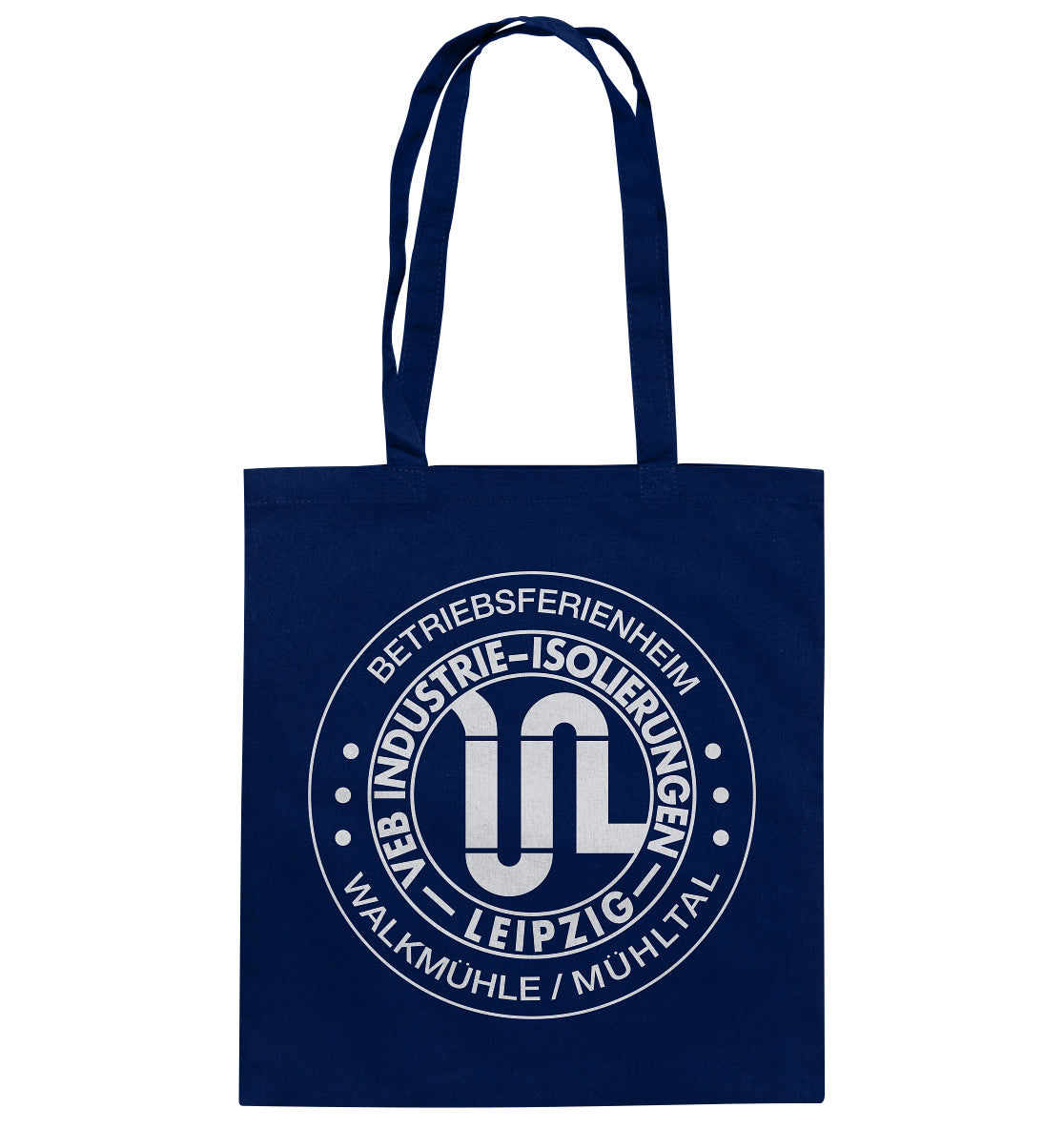 DDR Ostalgie Baumwolltasche • BETRIEBSFERIENHEIM WALKMÜHLE LEIPZIG