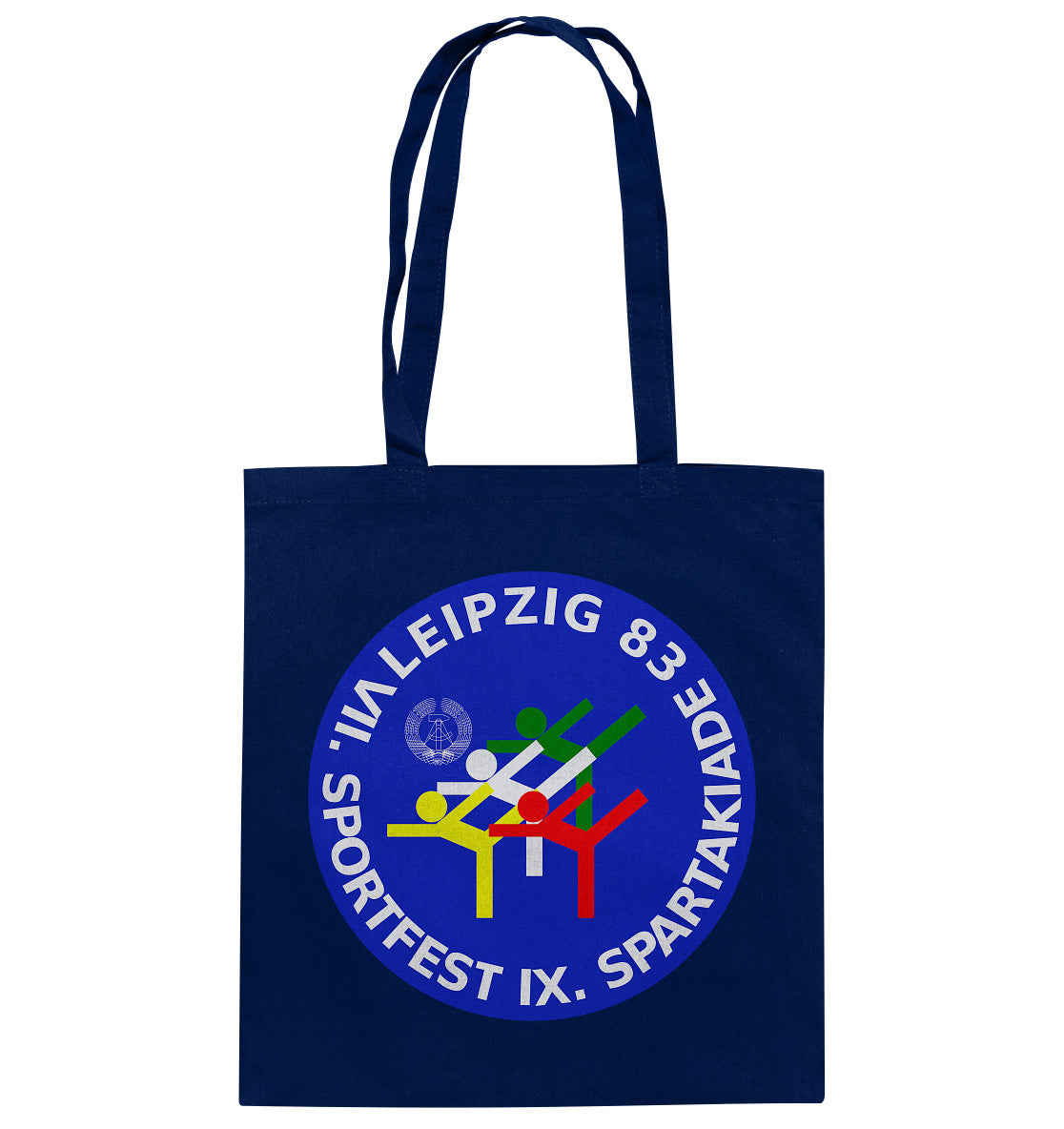 DDR Ostalgie Baumwolltasche • SPARTAKIADE LEIPZIG