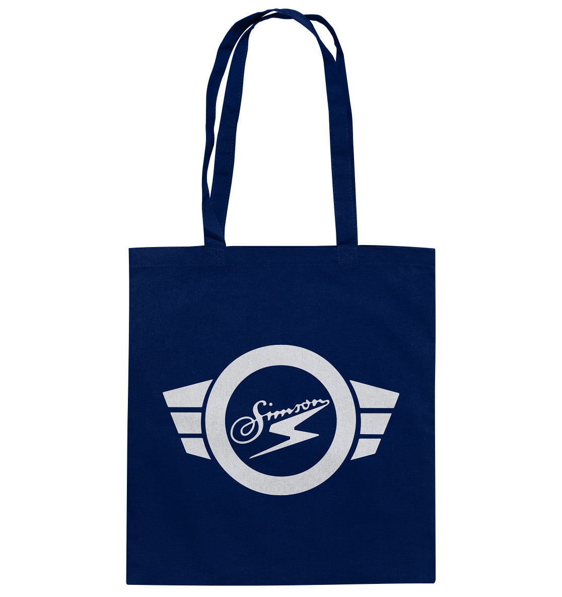 DDR Ostalgie Baumwolltasche • SIMSON-DUNKEL