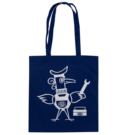 DDR Ostalgie Baumwolltasche • MINOL PIROL - URVERSION