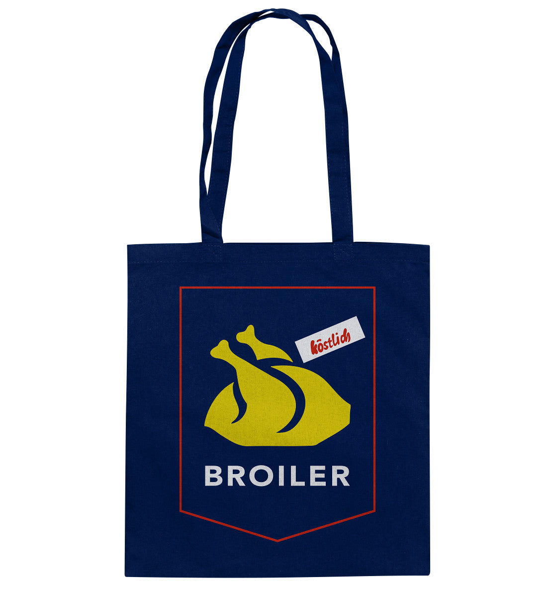 DDR Ostalgie Baumwolltasche • BROILER LOGO