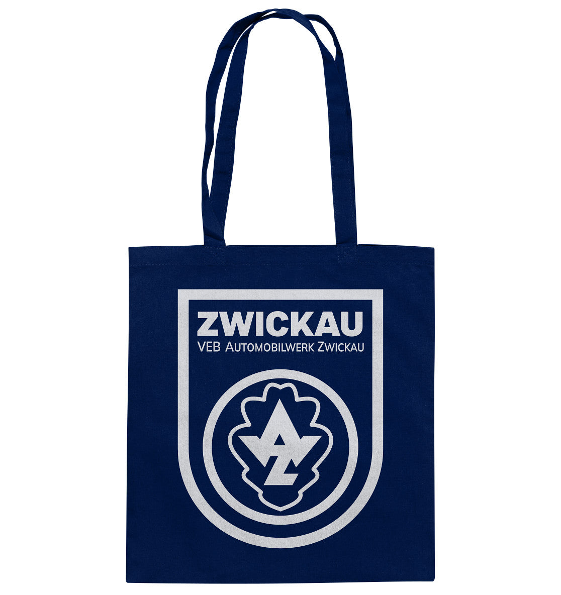 DDR Ostalgie Baumwolltasche • VEB AUTOMOBILWERK ZWICKAU