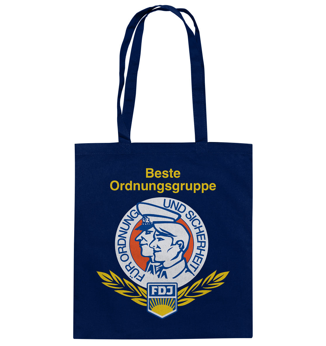 DDR Ostalgie Baumwolltasche • FDJ ORDNUNGSGRUPPE