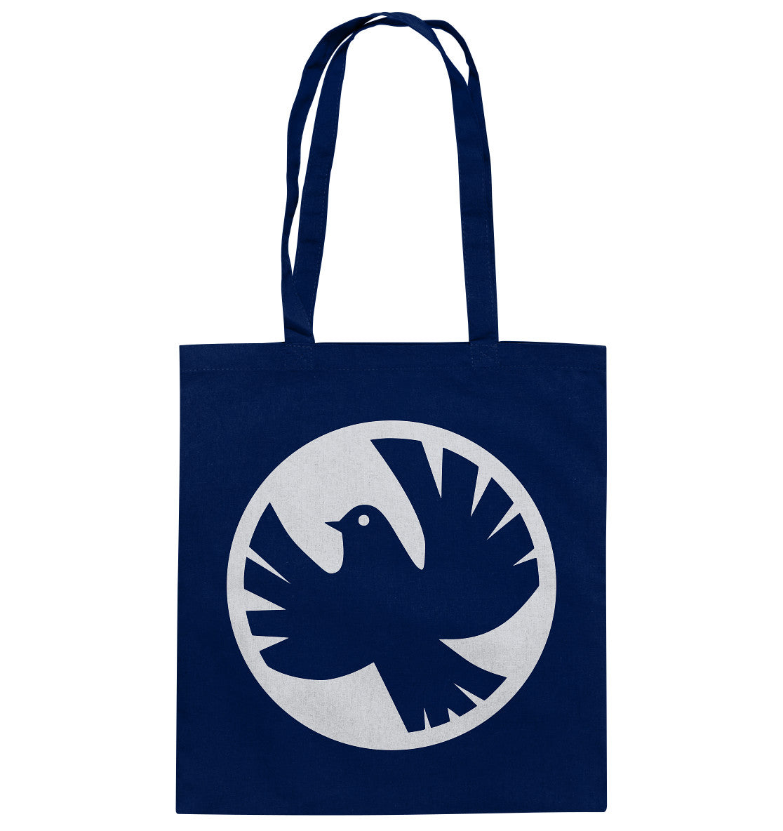 DDR Ostalgie Baumwolltasche • ROCK FÜR DIEN FRIEDEN - TAUBE