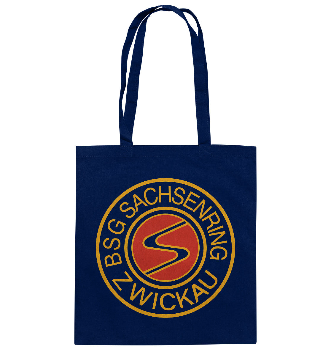 DDR Ostalgie Baumwolltasche • BSG SACHSENRING ZWICKAU