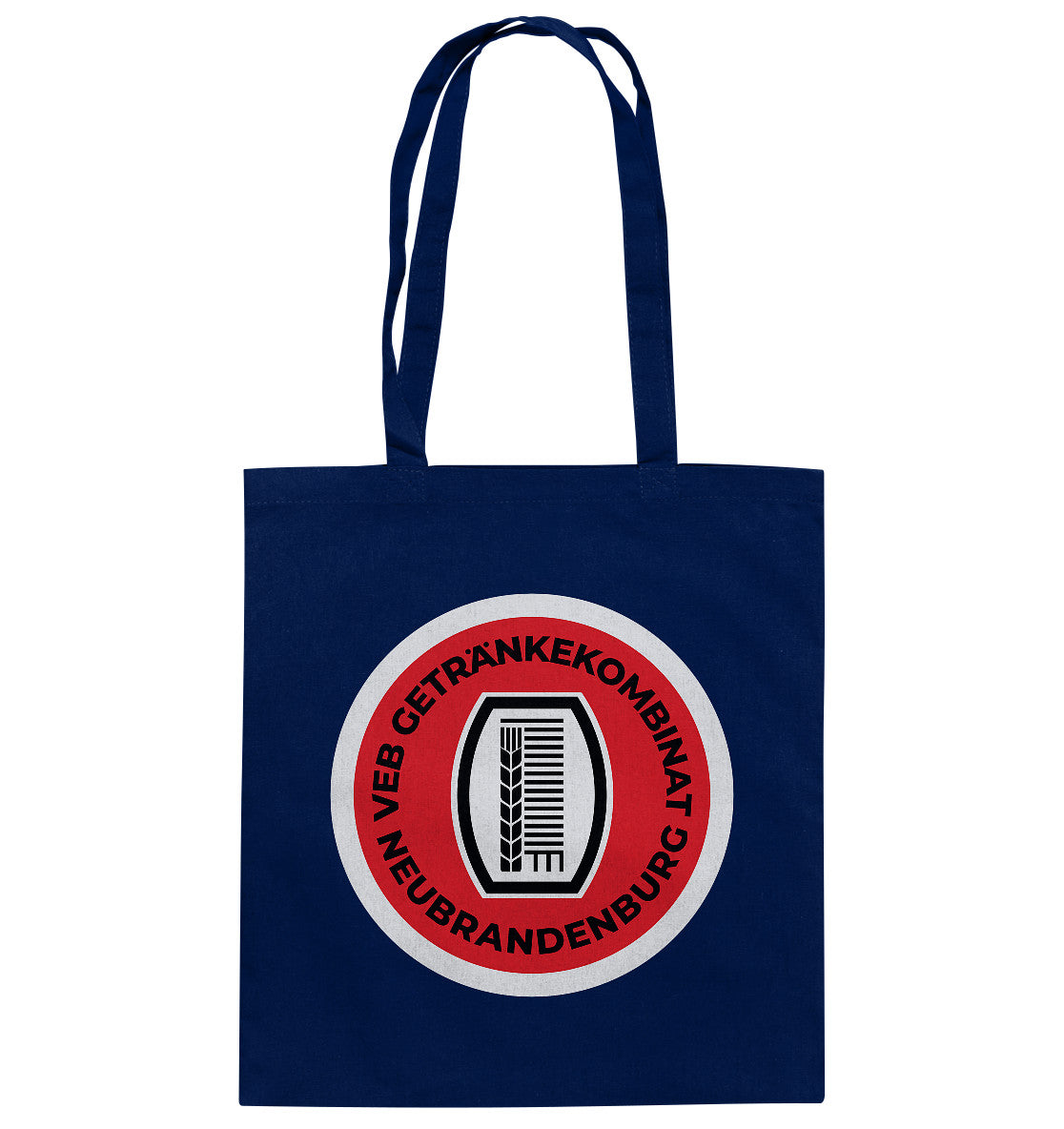 DDR Ostalgie Baumwolltasche • VEB GETRÄNKEKOMBINAT NEUBRANDENBURG