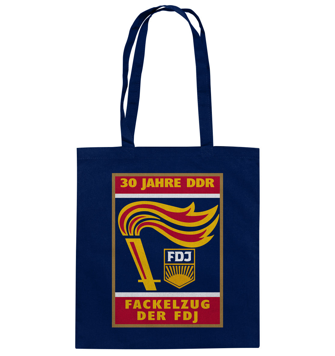 DDR Ostalgie Baumwolltasche • 30 JAHRE DDR