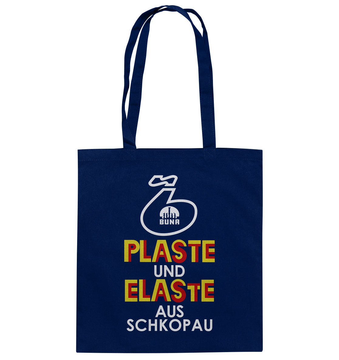 DDR Ostalgie Baumwolltasche • PLASTE UND ELASTE