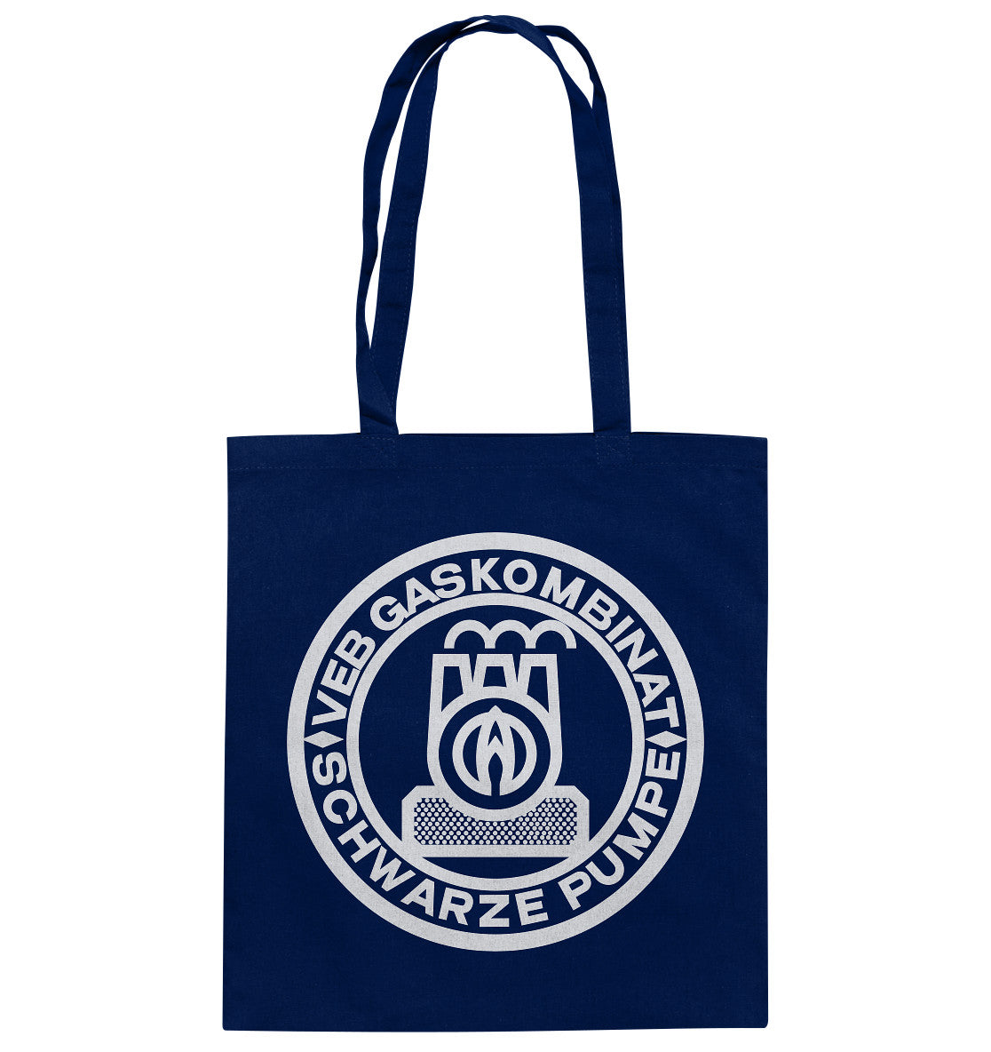 DDR Ostalgie Baumwolltasche • GASKOMBINAT SCHWARZE PUMPE