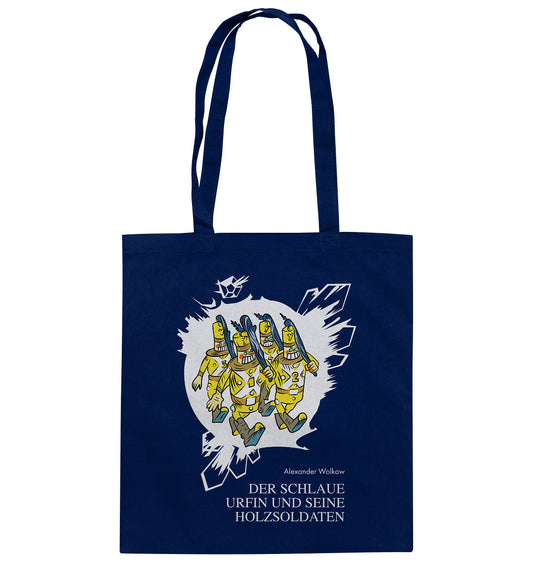 DDR Ostalgie Baumwolltasche • WOLKOW - DER SCHLAUE URFIN UND SEINE HOLZSOLDATEN