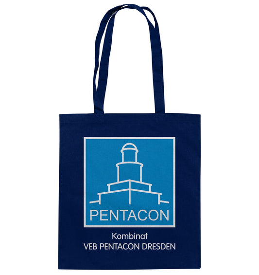 DDR Ostalgie Baumwolltasche • KOMBINAT VEB PENTACON DRESDEN