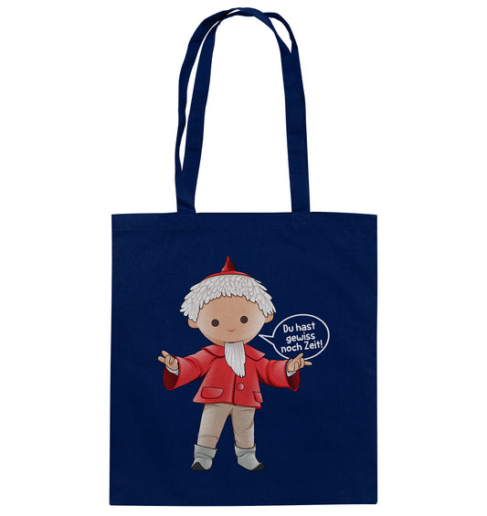 DDR Ostalgie Baumwolltasche • UNSER SANDMÄNNCHEN - DU HAST GEWISS NOCH ZEIT!