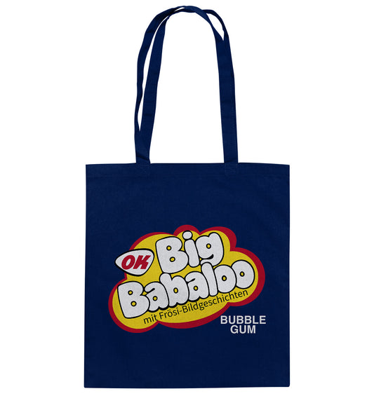 DDR Ostalgie Baumwolltasche • BIG BABALOO - FRÖSI-KAUGUMMI