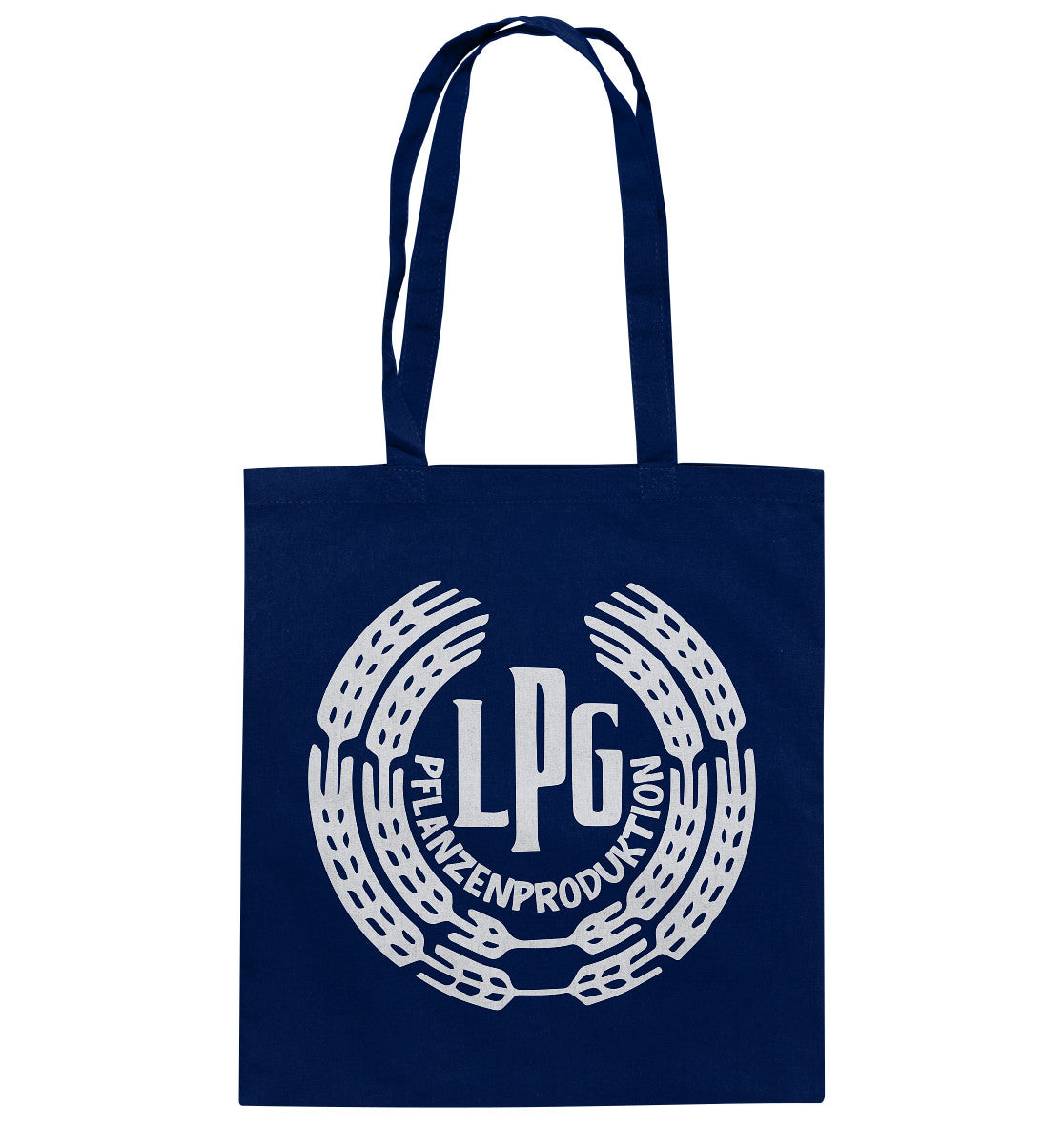 DDR Ostalgie Baumwolltasche •  LPG - PFLANZENPRODUKTION