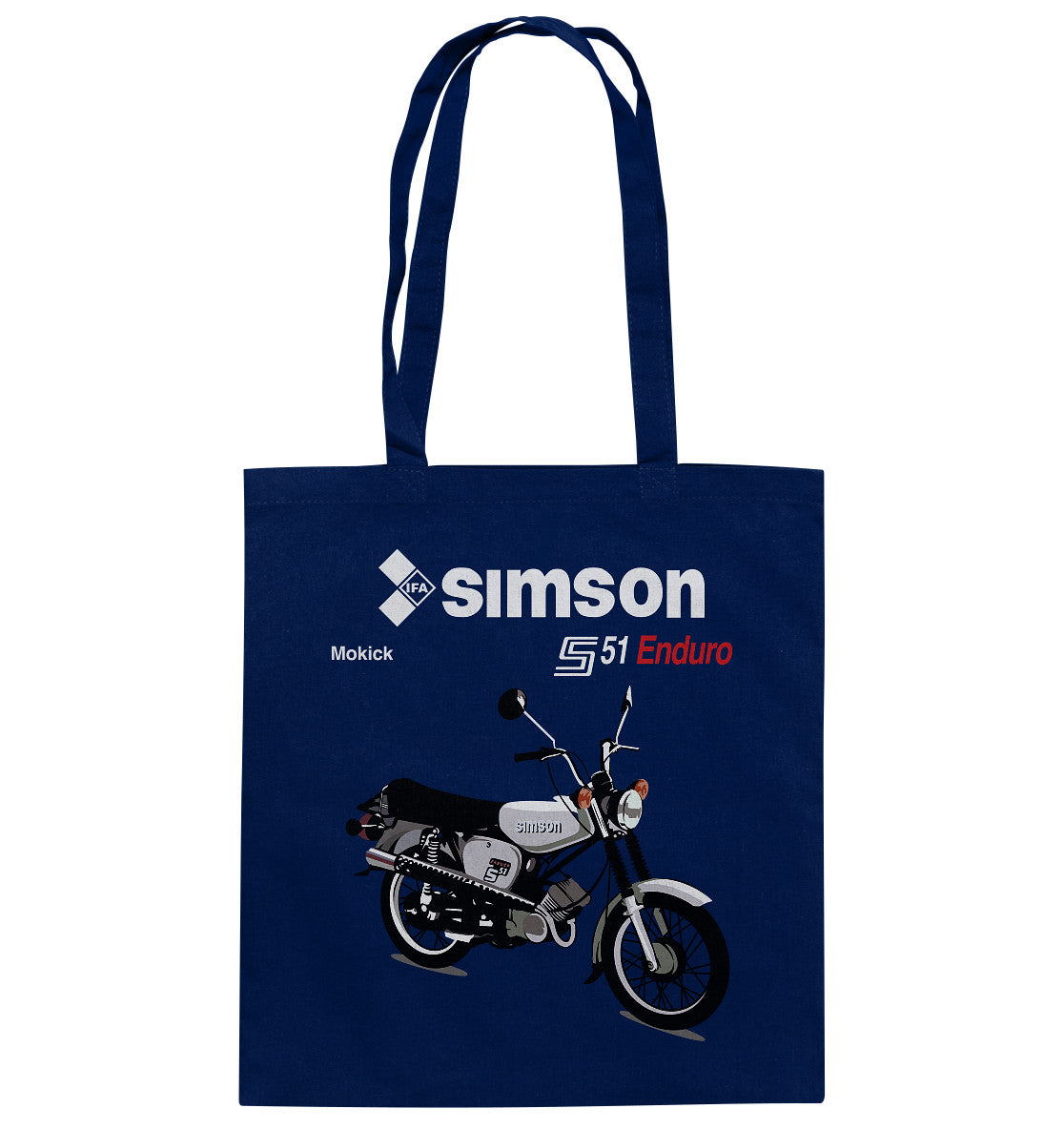 BAUMWOLLTASCHE • SIMSON ENDURO - ORIGINAL PROSPEKT