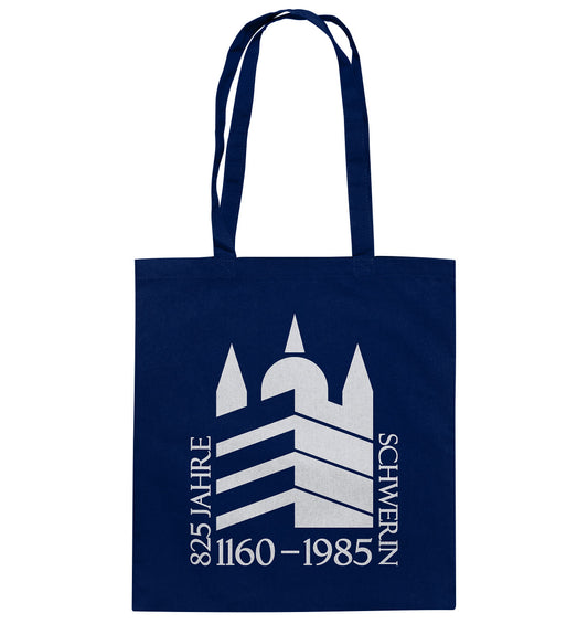 DDR Ostalgie Baumwolltasche • 825 JAHRE SCHWERIN - 1985