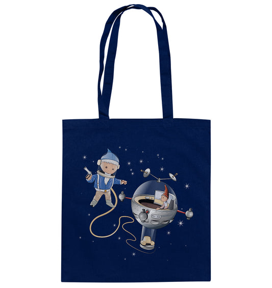 DDR Ostalgie Baumwolltasche • UNSER SANDMÄNNCHEN - AUSSENMISSION (PU-358)