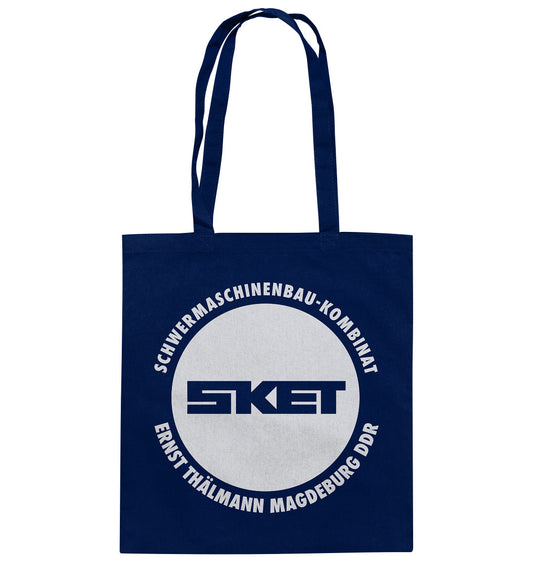 DDR Ostalgie Baumwolltasche • SKET ERNST THÄLMANN SCHWERMASCHINENKOMBINAT