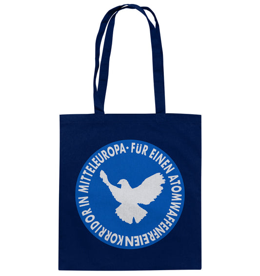 DDR Ostalgie Baumwolltasche • ATOMWAFFENFREIES MITTELEUROPA